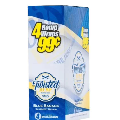 Twisted Hemp Blue Banana Wraps