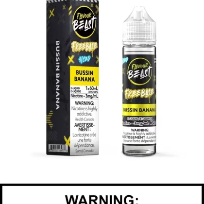 Bussin Banana Iced by Flavour Beast Juice