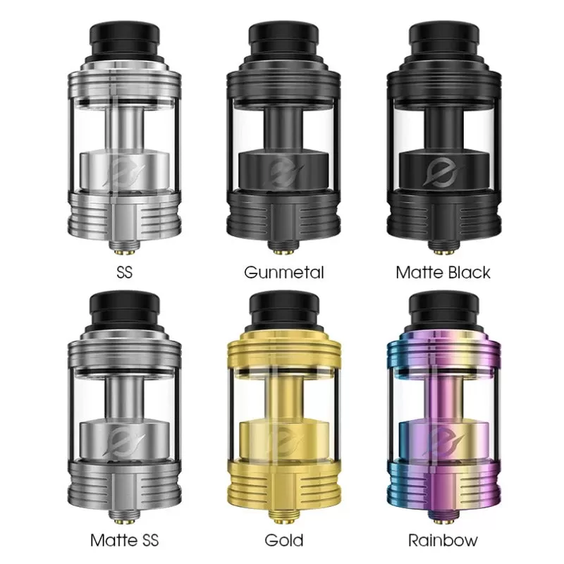 Yachtvape Eclipse Dual RTA Tank 6ml - Gunmetal - Image 2