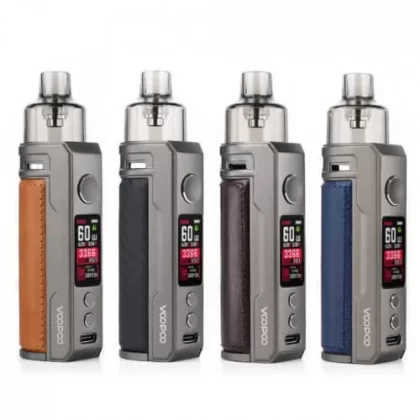 VooPoo Drag S Pod Vape Kit - Chestnut, Knight Iron