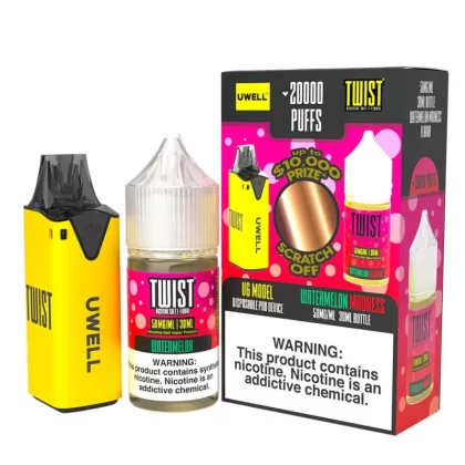 Twist Salt x Uwell V6 Kit - Watermelon Madness