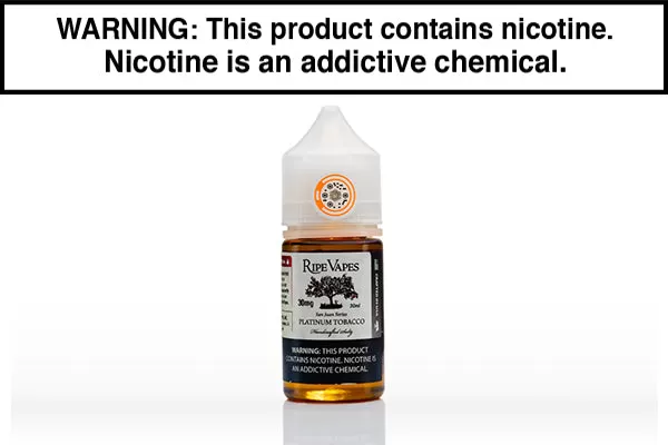 SAN JUAN PLATINUM TOBACCO BY RIPE VAPES SALT 30ML - Vapejuice