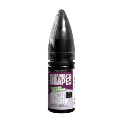 Black Grape Glacier Riot Bar EDTN Nic Salt 10ml - 10mg - Vape Product (43D01D)