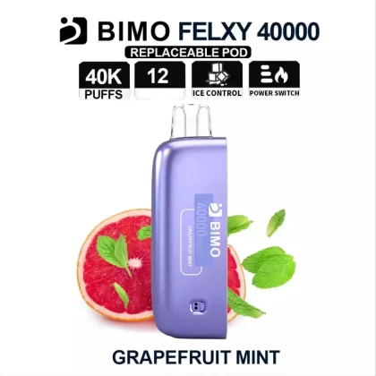 BIMO Felxy 40000 Pod – Grapefruit Mint - Ozvapeone