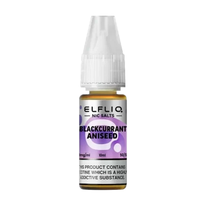 Blackcurrant Aniseed Elfliq Nic Salt by Elfbar - 10ml - 20mg