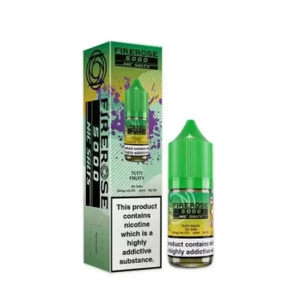 Tutti Fruity Nic Salt E-Liquid by Elux Firerose 5000