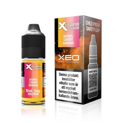 XEO Xtreme Vapor Cherry Banana 10ml – e-juice med nikotin