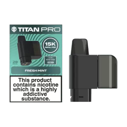 Titan Pro 15K Prefilled Pod Fresh Mint