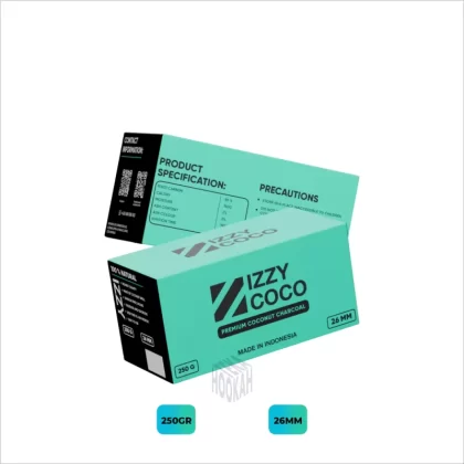 Węgiel Izzy Coco 0.25 kg (26 mm)