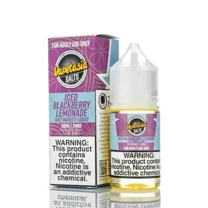Vapetasia E-Juice Salts - ICED Blackberry Lemonade - 30ml - 48mg