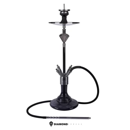 Diamond Hookah Carbonado 7.0 BLK - Edelstahl