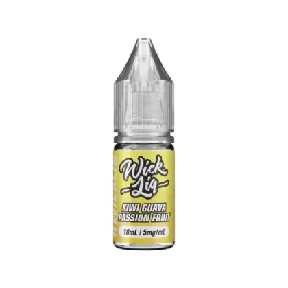 Wick Liq Bar Salt Kiwi Guava Passion Fruit Nic Salt E-Liquid - Nicotine Strength#20mg>10mg>5mg