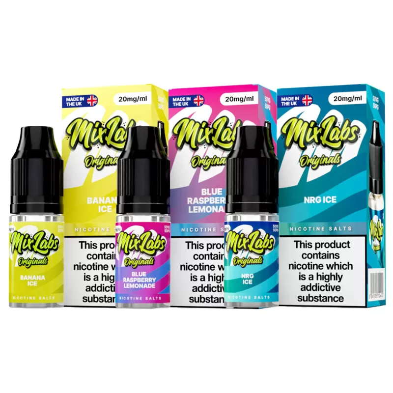Mix Labs Nicotine Salt 10ml 20mg - Blueberry Cranberry Cherry