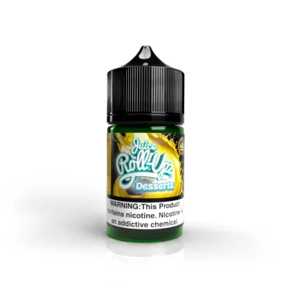 Juice Roll Upz Lemon Cheesecake Dessertz Series 30mL Salt Nicotine Vape Juice - 25MG