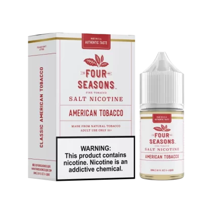 FOUR SEASONS SALTS - American Tobacco - 30ML E-Liquid