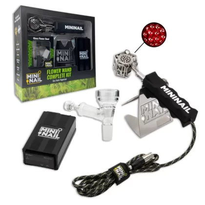 MiniNail Flower Wand Vaporizer - Titanium Bowl
