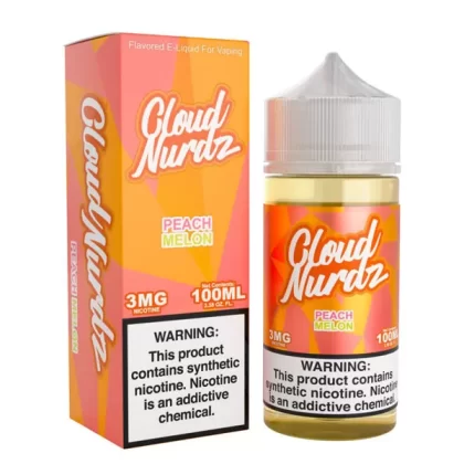 Peach Melon | Cloud Nurdz | 100mL - 0MG