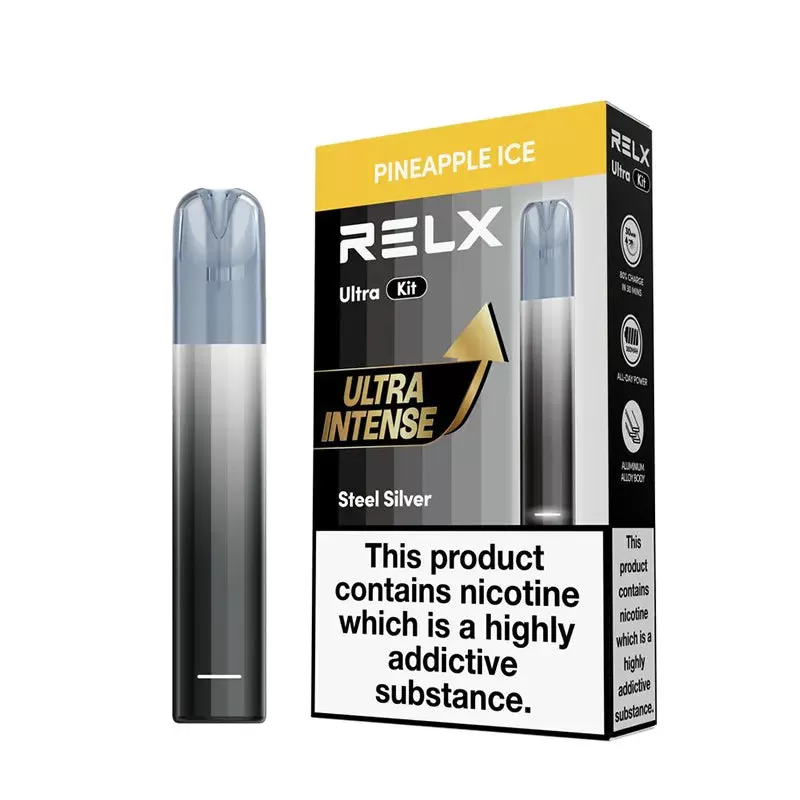 RELX Ultra Prefilled Pod Kit - Blueberry Sour Raspberry, Blue Raspberry GB - Image 3