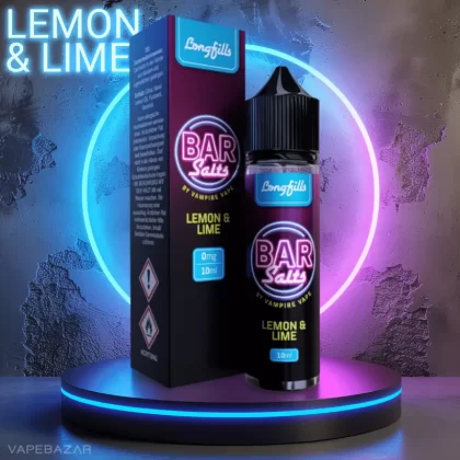 Bar Salts Longfills – Lemon & Lime 10ml - Zitrone / Limette