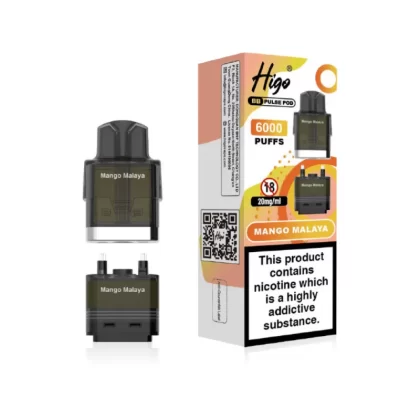 Higo BB Pulse 6000 Prefilled Pod Mango Malaya - 20mg