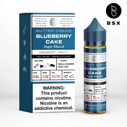 BSX Vapor BSX Series - Blueberry Cake - 60ML E-Liquid - 0MG