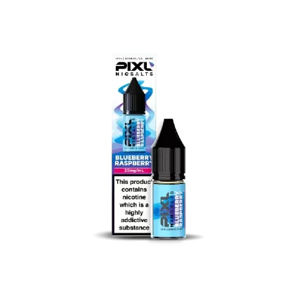 PIXL Nic Salt E-Liquid Blue Raspberry 10ml - Nicotine Strength#20mg>10mg (681406)