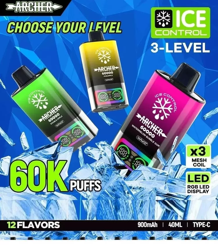 Archer Ice Control Disposable Vape – Cola Ice (60K Puff 50Mg)