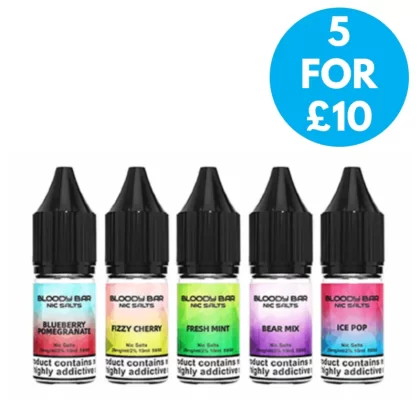 20mg (2%) Bloody Bar 10ml Nic Salts - Vape Co