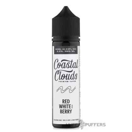 Coastal Clouds – Red White and Berry 60mL - Nicotine Strength#0mg>3mg>6mg