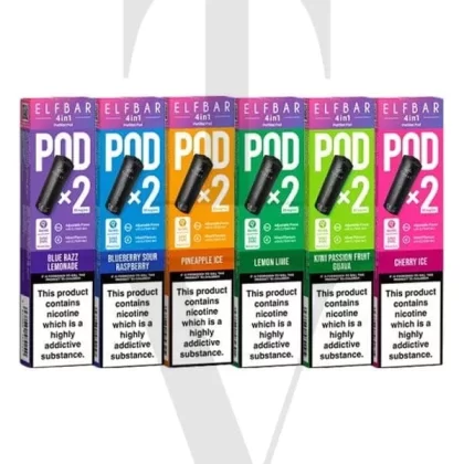 ELFBAR 4IN1 PRE-FILLED PODS (PACK OF 2) 10 X MULTIPACK