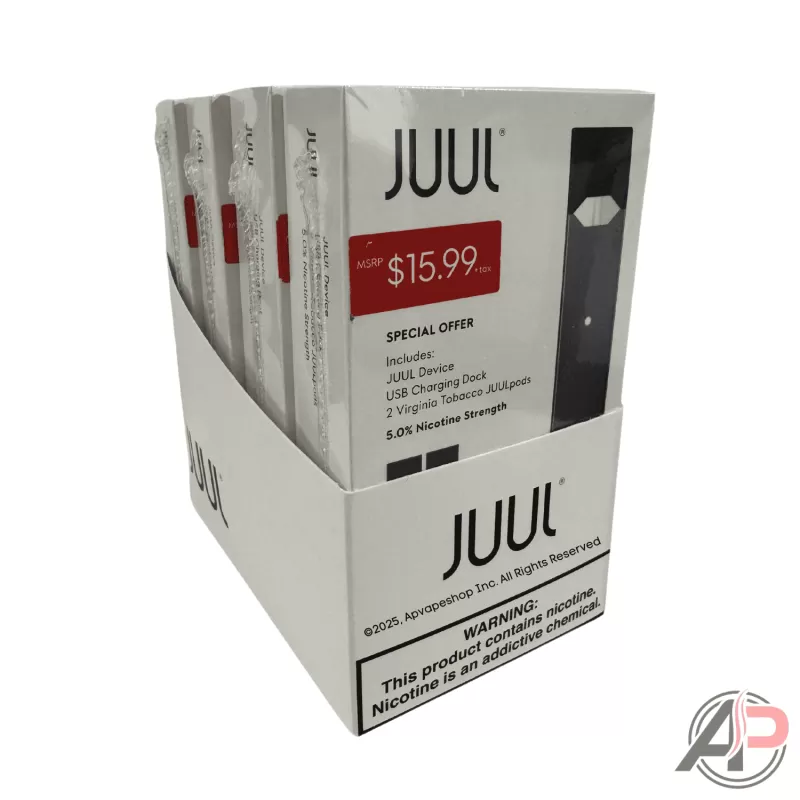JUUL Virginia Tobacco Starter Kit 2 Pods + Device - Image 3