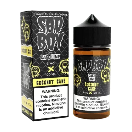 Sadboy E-Liquid | Coconut Cake
