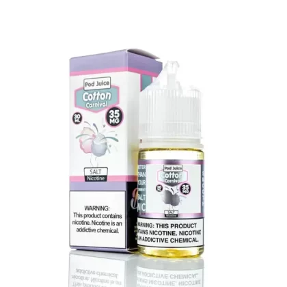 Pod Juice Salt - Cotton Clouds - 30ml - 55mg