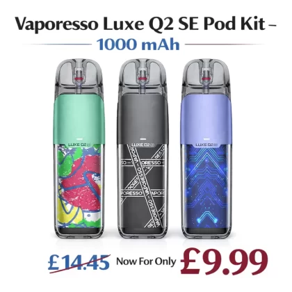 Vaporesso Luxe Q2 SE Pod Kit – 1000 mAh - Vapestorm Co