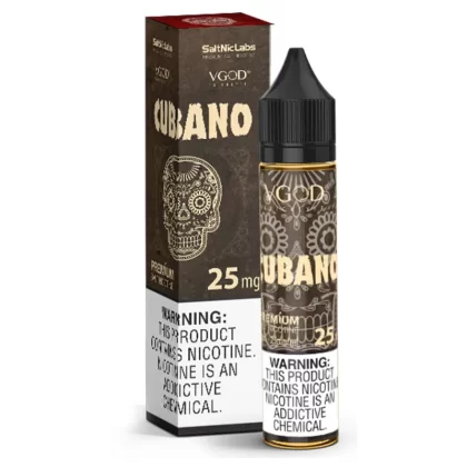 Cubano Brown SaltNic by VGOD – 30ml (25mg, 50mg) – At in Pakistan - Vapebazaar Pk