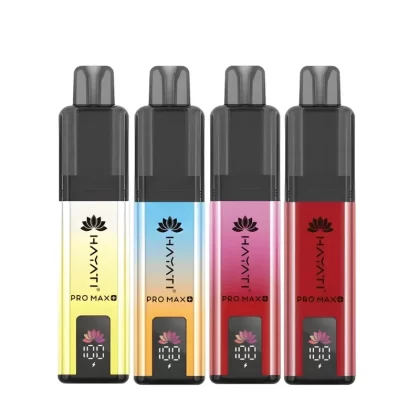 Hayati Pro Max Plus 6000 Puffs Strawberry Raspberry Cherry - Nicotine Strength#20mg (96B7EB)