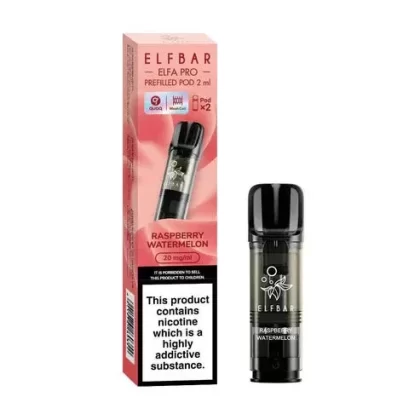 Raspberry Watermelon Elfa Pro Prefilled Pod by Elf Bar - Eliquidsupply