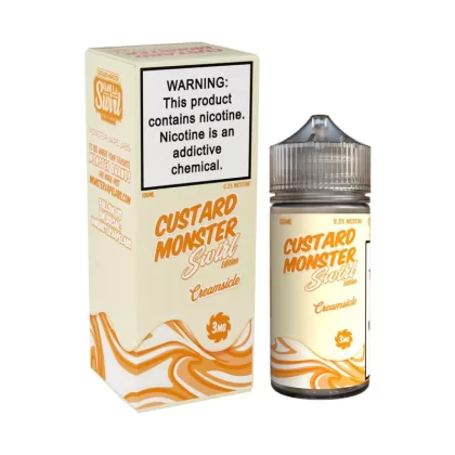 Custard Monster Swirl Creamsicle eJuice - Vape Product; Vape Product, Vape Product; Monster Vape Labs
