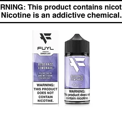 BLUE RAZZ LEMONADE BY FUYL 100ML - Vapejuice