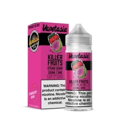 Vapetasia Killer Fruits E-Liquid – Straw Guaw 100ml
