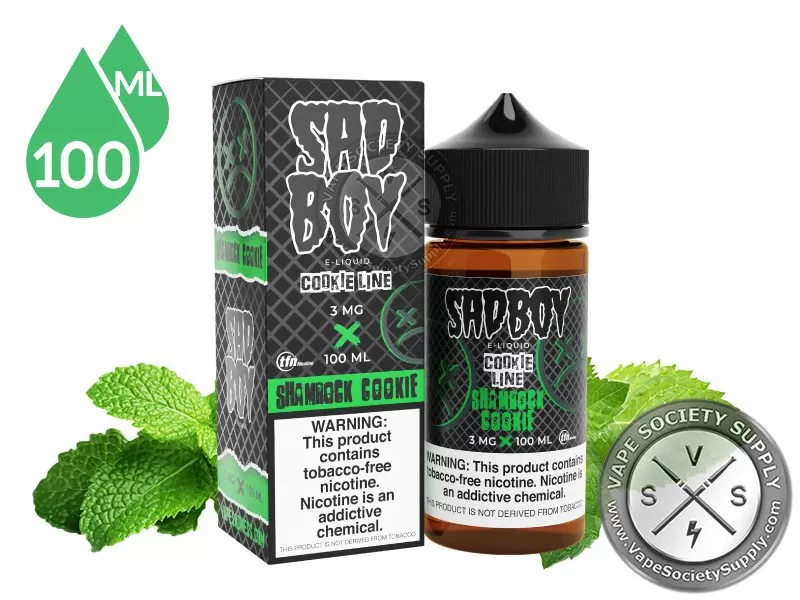 Shamrock Cookie by SadBoy 100ml - Vape Product, Vape Product (A12705)