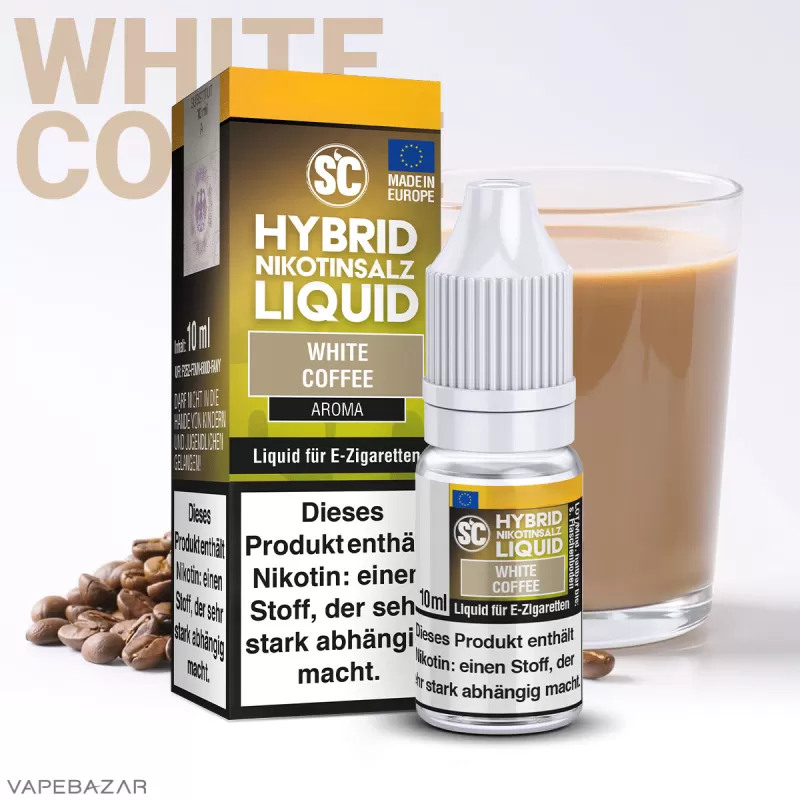 SC Hybrid Liquid – White Coffee - 10mg/ml, 5mg/ml; Kaffee