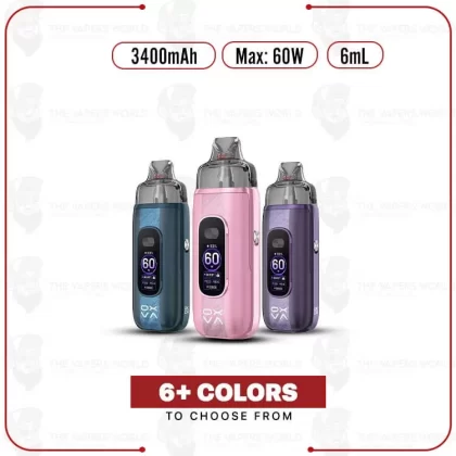 OXVA Vprime 2 Pod Kit - Mirage Purple, Black Carbon