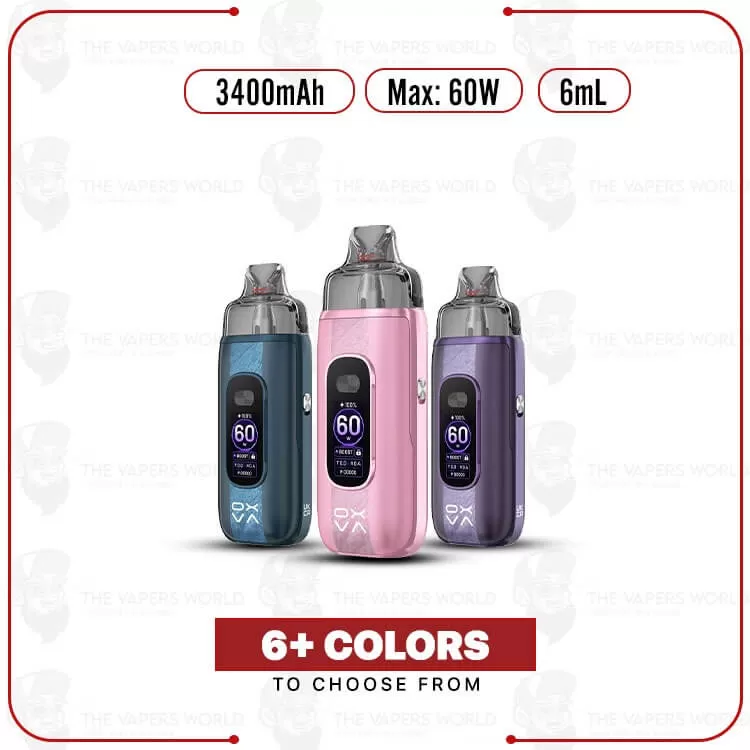 OXVA Vprime 2 Pod Kit - Mirage Purple, Black Carbon