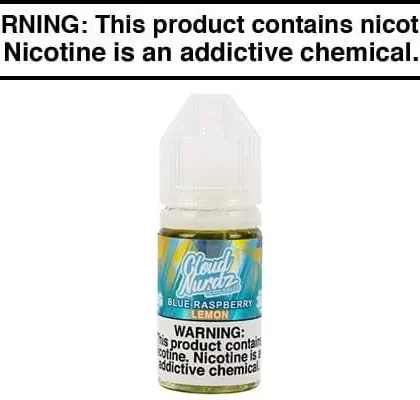 BLUE RASPBERRY LEMON ICED BY CLOUD NURDZ SALT 30ML - Vapejuice