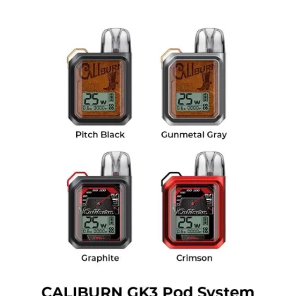 Uwell Caliburn GK3 Vape Kit - Red