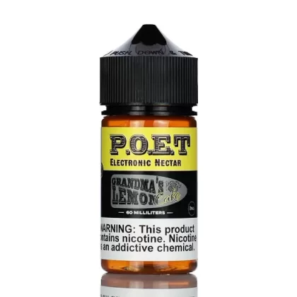 Grandma’s Lemon Cake By POET 60ml - Vape Product, Vape Product
