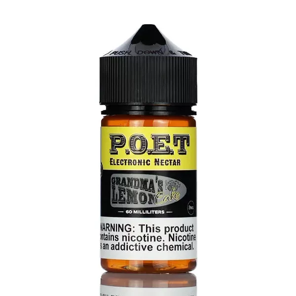 Grandma’s Lemon Cake By POET 60ml - Vape Product, Vape Product