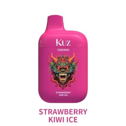 KUZ C6000 PUFFS – STRAWBERRY KIWI ICE - Ozvapeone