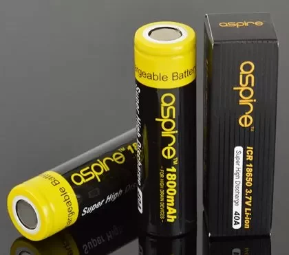 Aspire ICR 18650 Mod Battery - Vape Store